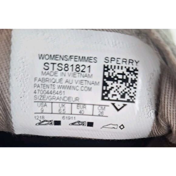 Sperry Top-Sider Sneakers Shoes Women's Size 9 Gray STS81821 Memory Foam Lace Up - Picture 7 of 8